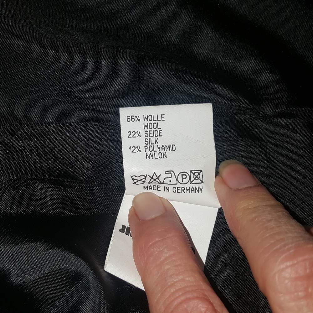 Jil Sander Silk Wool Jacket Blazer 36 - Picture 6 of 6